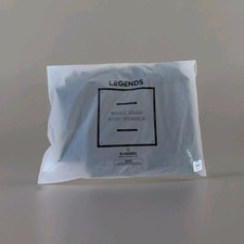 NWT Legends Men's Carson Pant Black Joggers Ankle Zip Lightweight Sz M