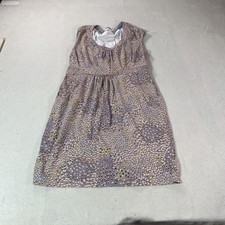 Boden Dress Womens 10 Multicolor Polka Dot Jersey Fit Flare Casual Work