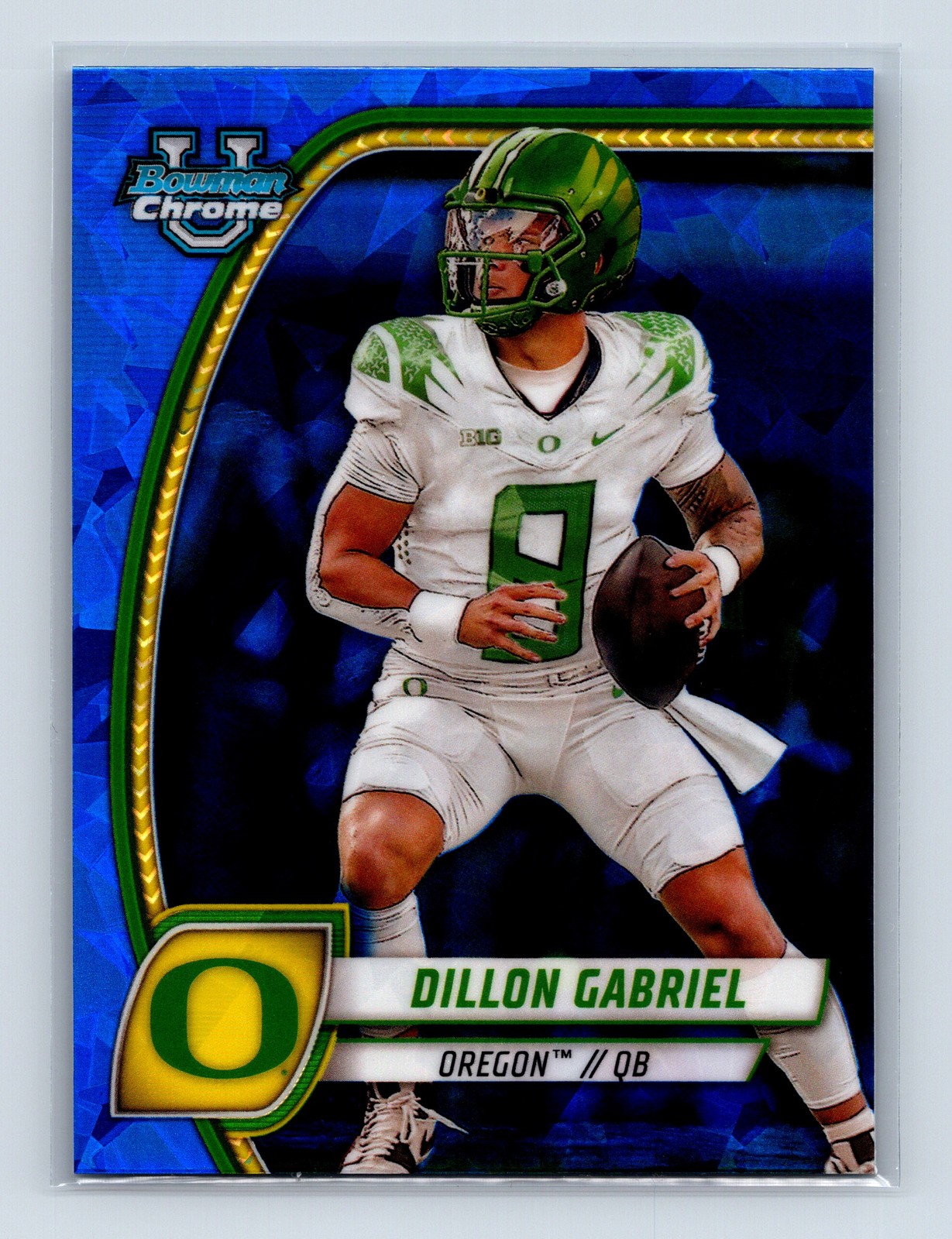 2024 Bowman University Chrome Sapphire Edition #3 Dillon Gabriel