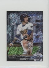 2017 Bowman Chrome Minis Factory Set Black Shimmer Refractor /100 Isan Diaz 8t7