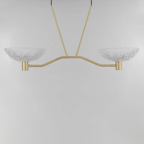 Maxim 24982TC Metropolis 12"W LED Multi Light Pendant - Brass - Picture 4 of 4