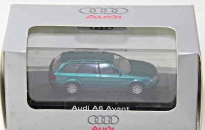 Wiking 1:87 Werbemodell - Audi A6 Avant - blautürkis metallic- Audi 7? - OVP - Bild 1 von 4