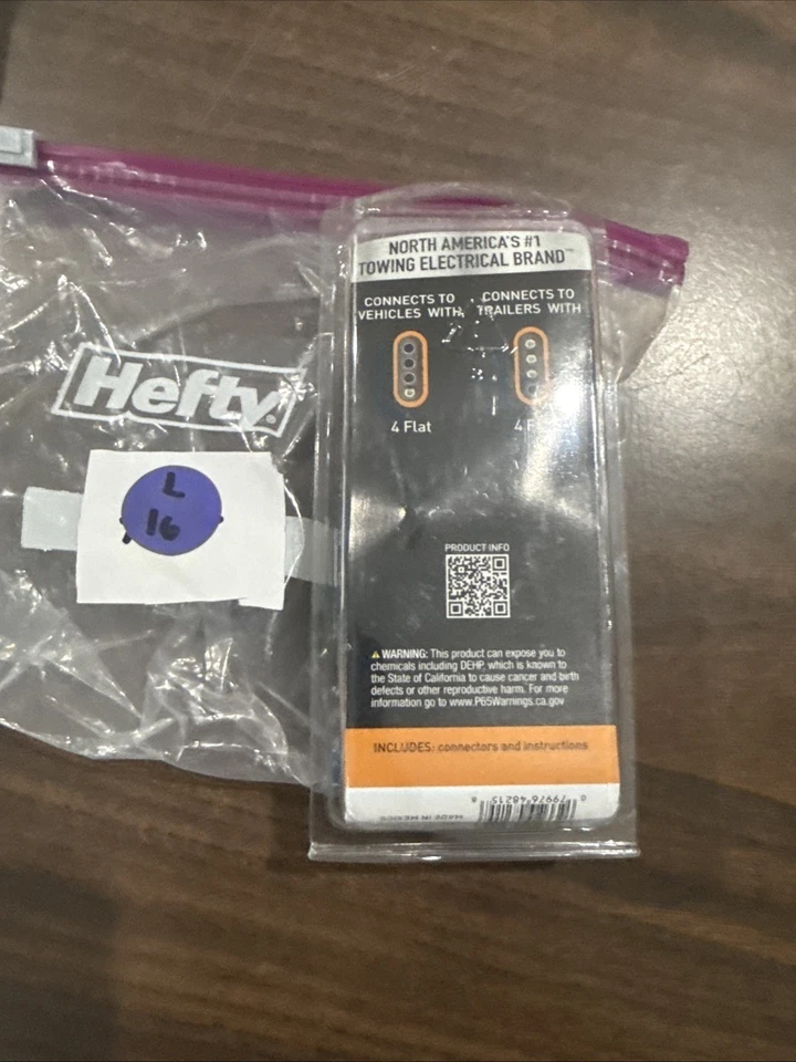 Arnés de cables enchufe conector remolque Hopkins 48215 Foto 2 de 3