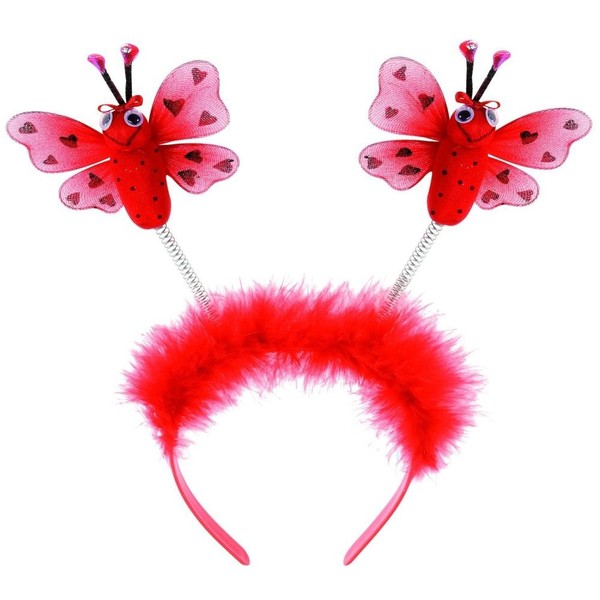 Widmann S.R.L. 8218664 - Haarreif KäFer MarienkäFer Karneval KostüM Fasching Neu-image