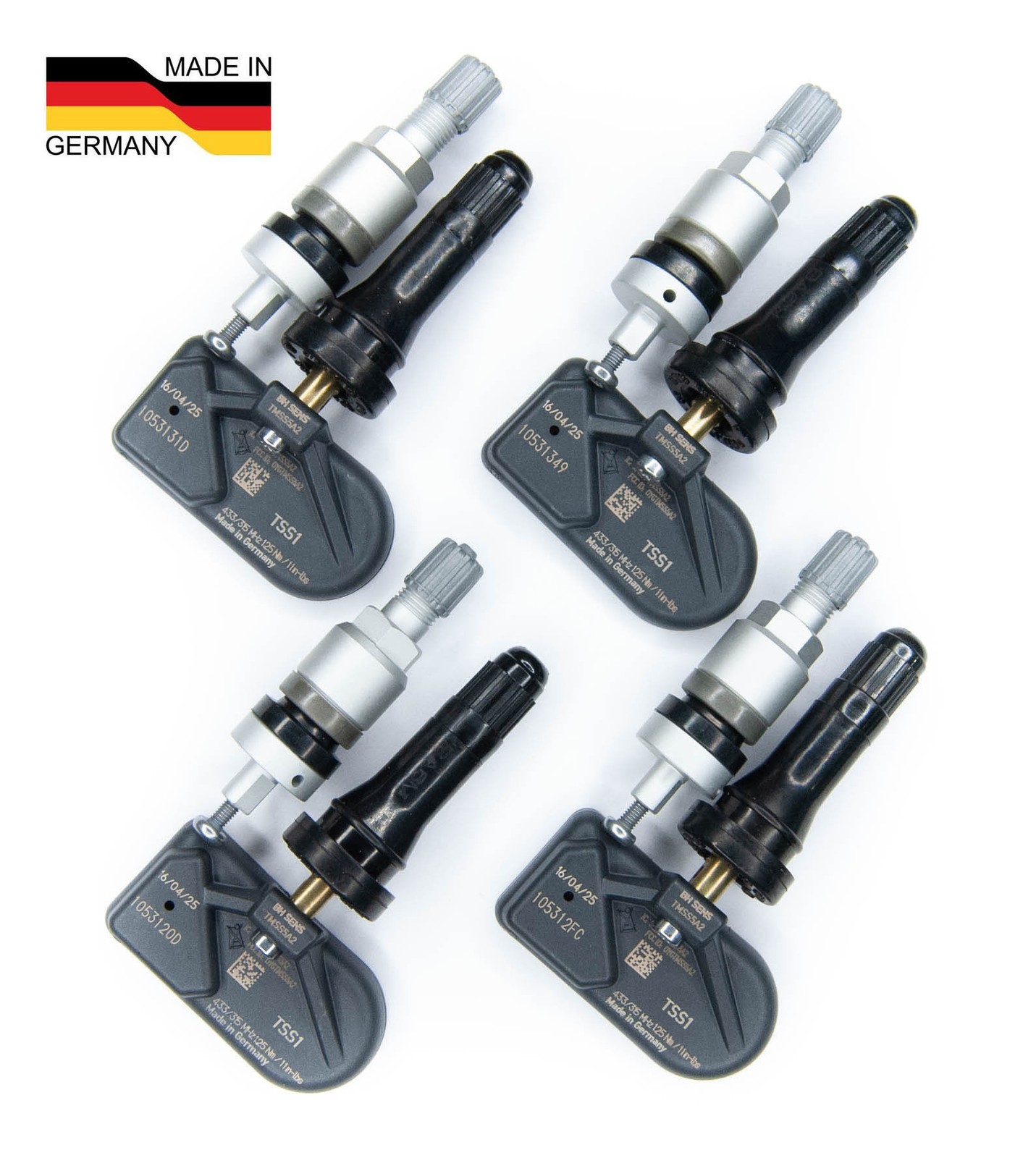 2010 Maserati GranTurismo TS1-Dual TPMS Set x4