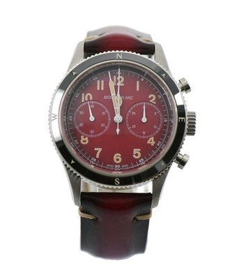 Montblanc 1858 Chronograph Edelstahl Uhr 126914