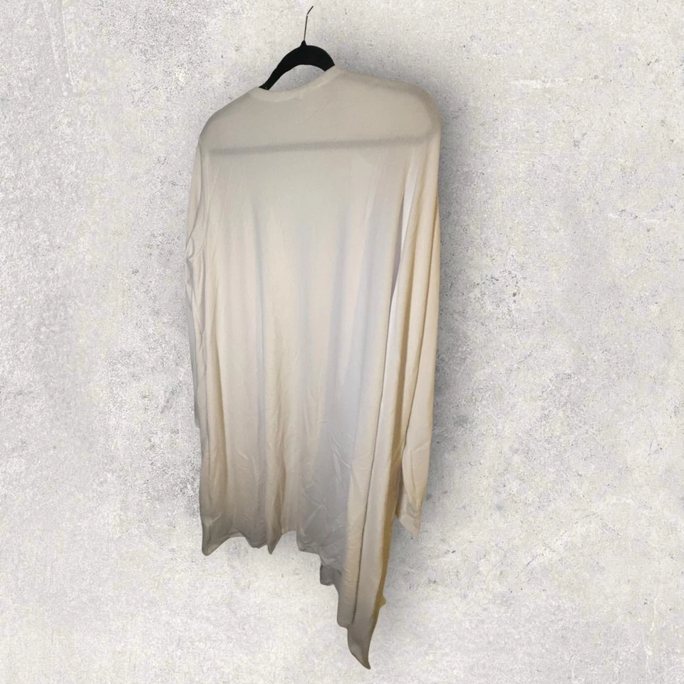 Suéter Cárdigan Lularoe Caroline 2XL Blanco Sólido Difícil de Encontrar Unicornio Nuevo con Etiquetas Foto 3 de 4