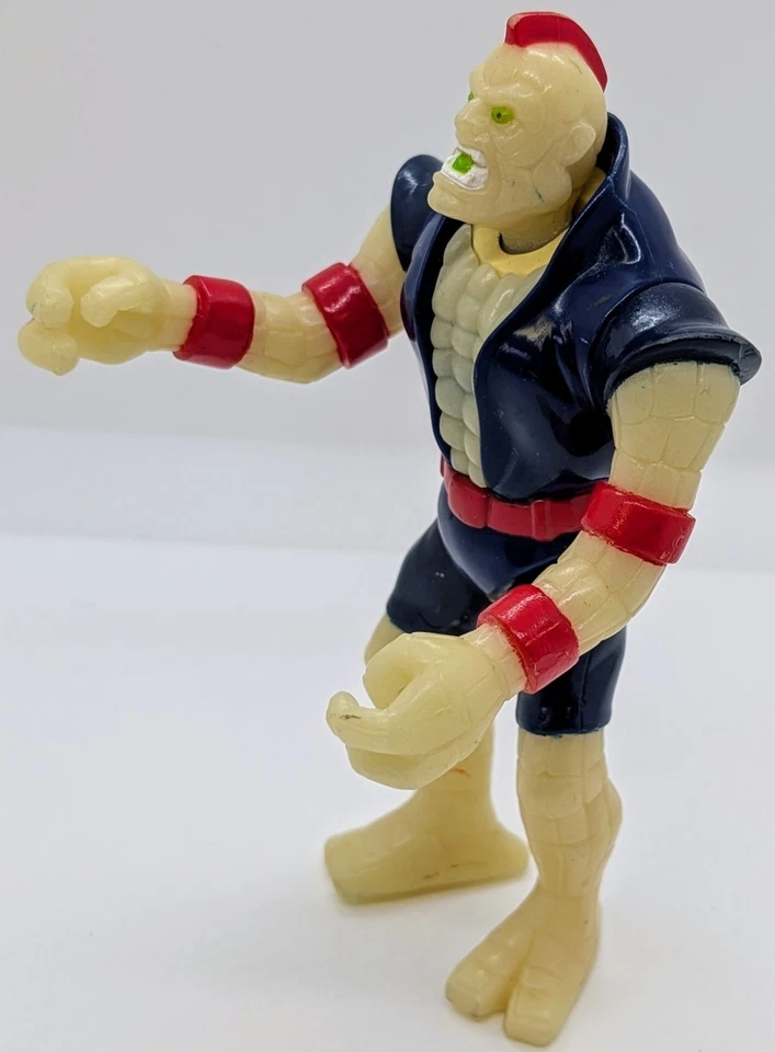 Figura de acción 1991 Duke Nukem Tiger Electronics Glow in the Dark Capitán Planeta Foto 2 de 4