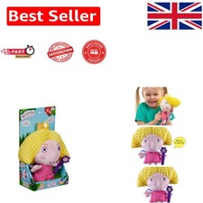 Interactive Ben & Holly Talking Soft Toy - 18cm Princess Holly for Toddlers
