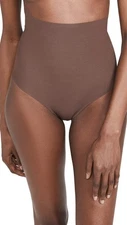 commando Women's High-Waisted Solid Control Thong - Mocha, MD