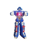Bandai Power Rangers In Space Deluxe Astro Megazord Incomplete Vintage 1997