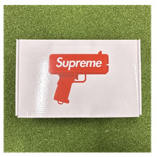 Supreme Cash Cannon Money Gun Boxed w/ Play Money Stack, White/Red Logo Box