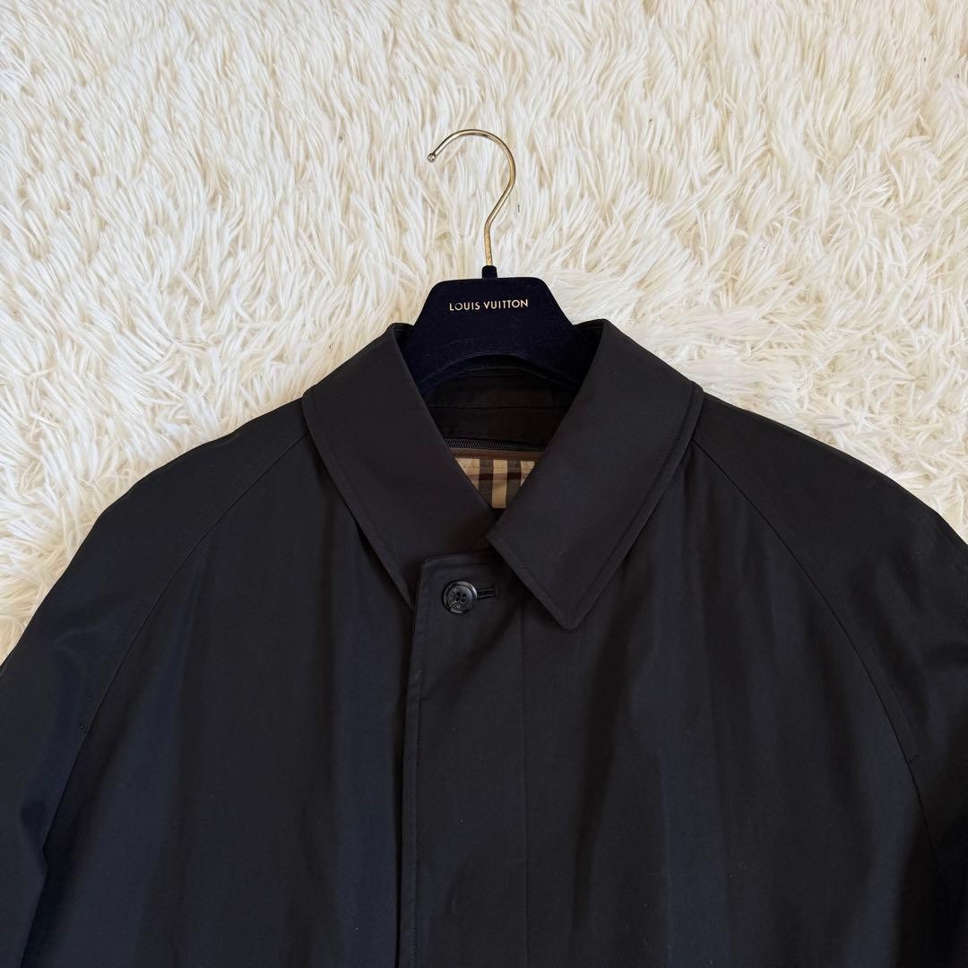 Burberry London Men's Black Balenciaga Coat, Size M thumbnail 3