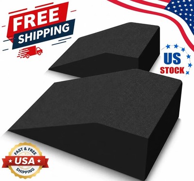 2 Pack Squat Wedge Blocks, Supportive Foot Wrist Exercise Wedge Blocks For EVA..