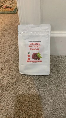 Organic Beet Root Powder   Non-GMO Natural Superfood for Energy, Stamina & Detox