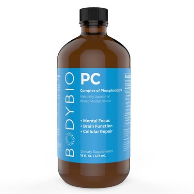 BODYBIO PC, Liposamal Phosphatidylipid Complex, 16 fl oz
