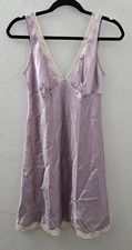 VINTAGE 2007 Victoria's Secret Purple Dress Lace Lingerie Size XS Extra Small 