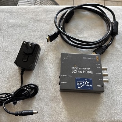 Blackmagic Design Mini Converter HDMI to SDI With Power Supply & Hdmi Cable