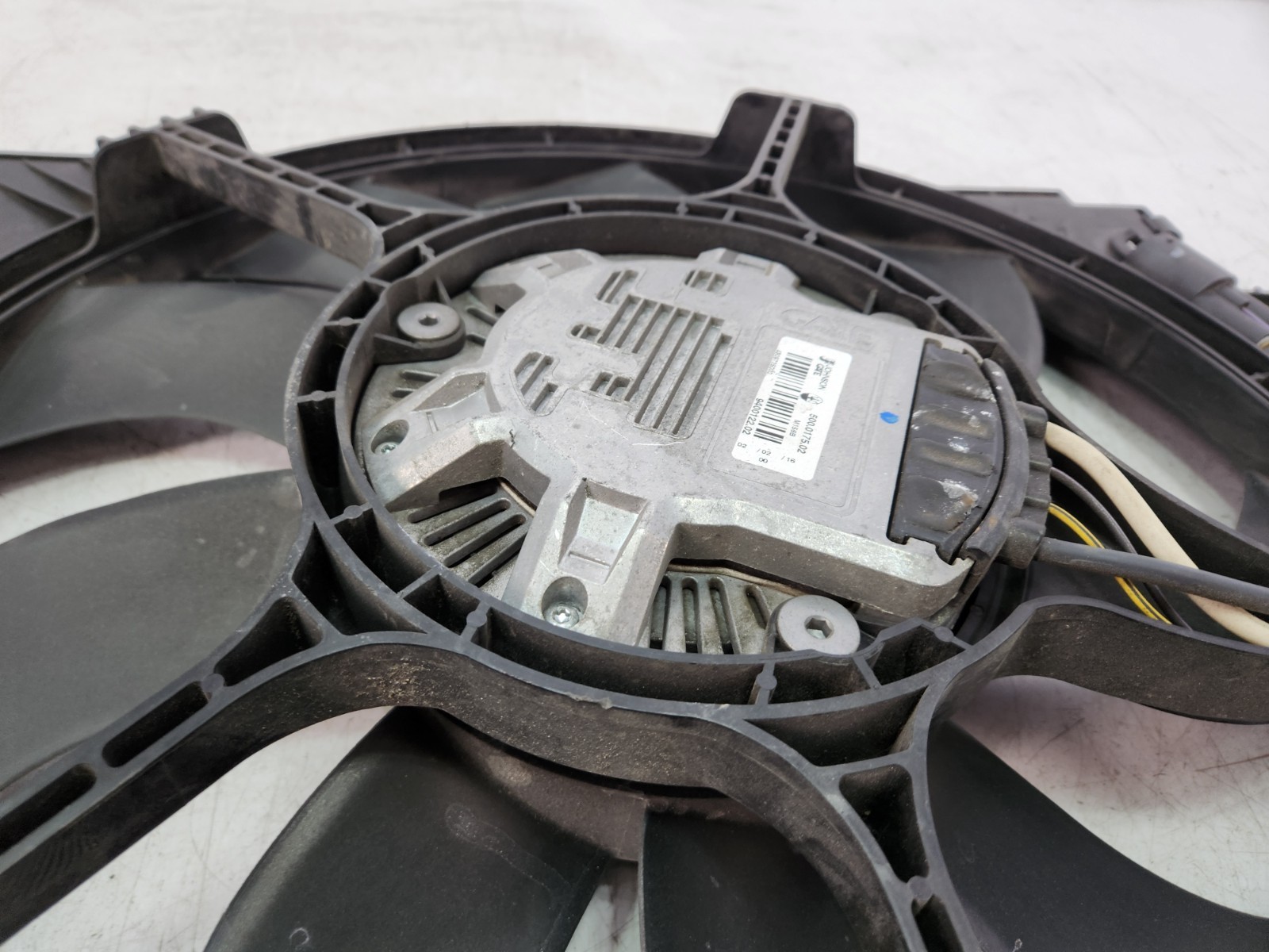 ✅ 2014-2017 OEM Maserati Ghibli M157 Engine Radiator Cooling Fan Motor Assembly