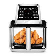 Gourmia 7QT 160oz Air Fryer Black 7-Qt. Fry N Fold 10 Presets