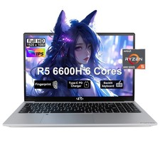 NIMO 15.6 Laptop AMD Ryzen 5 6600H Computer 16/32GB RAM 1TB SSD 4.5GHz Win11