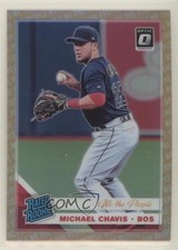 2019 Donruss Optic Rated Rookies We the People Prizm 34/76 Michael Chavis a2v
