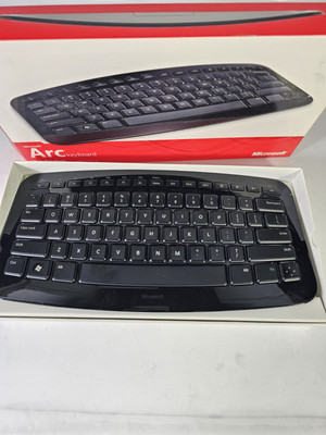 Microsoft Arc Wireless Keyboard Model 1392 Black (No Dongle)