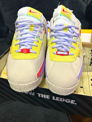 Nike Union LA x Cortez SP Lemon Frost Suede Men's Low Top DR1413-100