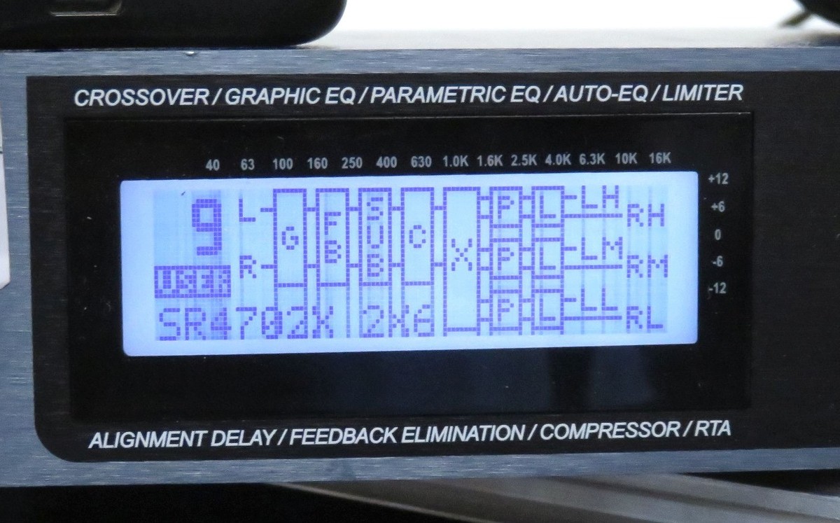 DBX DriveRack PA Complete Eq. & Loudspeaker Control System * Used