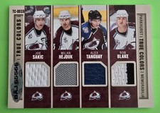 2005-06 Parkhurst True Colors Sakic Yzerman Datsyuk Zetterberg Hejduk Shanahan