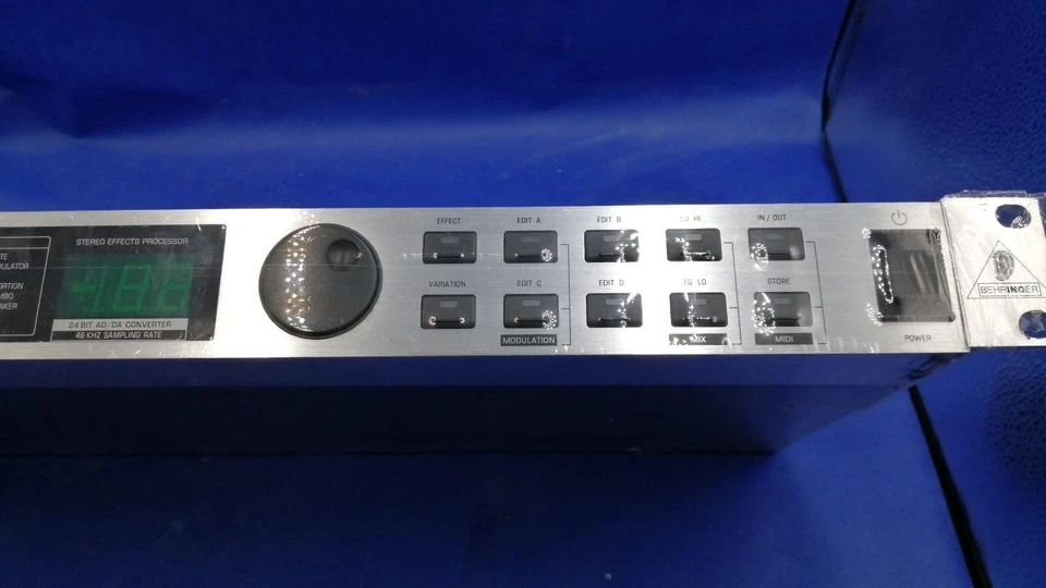 BEHRINGER DSP1224P Modulizer Pro | 24-Bit Digital Multi Effects Processor – Used - Image 4 of 4