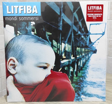 Litfiba " Mondi sommersi " LP 180 gr. Rosso Mix Blu Numerato (Nuovo e Sigillato)