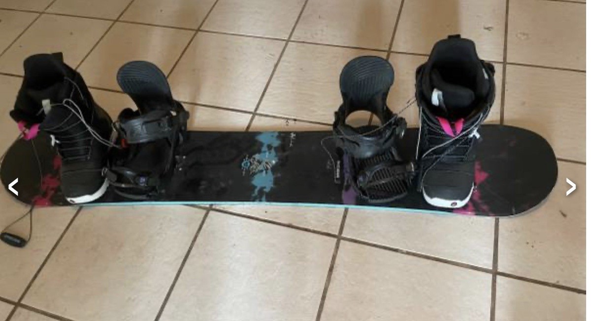 スノーボード K2 SKYLITE 143cm K2 Skylite Snowboard 143cm with Bindings and Burton Boots | eBay