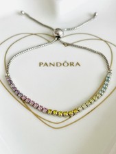 💝 PANDORA Rainbow Slider Bracelet 💖 Wonderful Gift 🎁 
