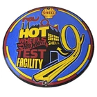 Vintage Hot Wheels Sign - Shell Gasoline Toy Cars Porcelain Gas Pump Sign