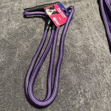 5ft Heavy Duty Rope Leash Medium Dog Purple NEW