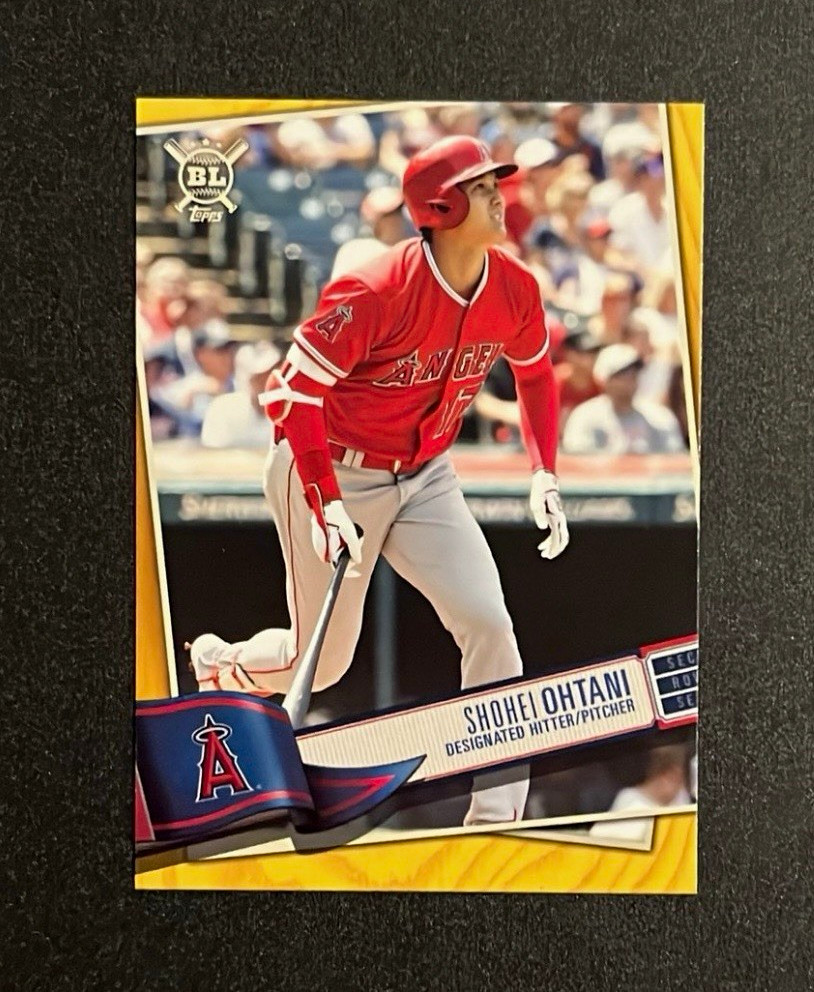 Topps 2019 Big League Shohei Ohtani Los Angeles Angels #17 Gold