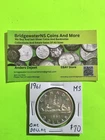 1961 Canada Queen Elizabeth II  Silver Dollar Silver $ 1 Coin AG.  MS QUALITY!!!