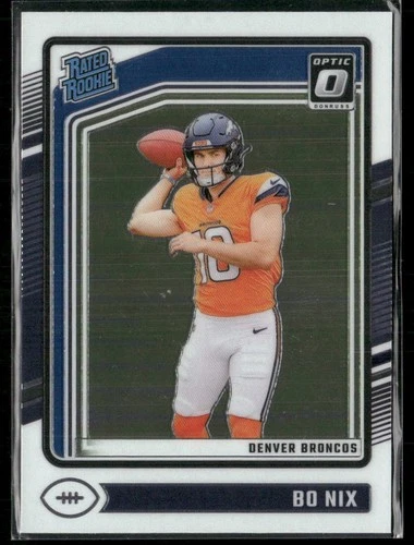 2024 Panini Donruss - Rated Rookie Bo Nix #369 (RC)