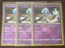 Pokemon - (Lot Of 3) Radiant Gardevoir - #069/196