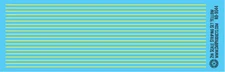 N Scale - Scale Striping Set 2in Yellow