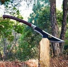 Custom Handmade Carbon Steel Viking Axe  Hunting  Camping Outdoor Tool