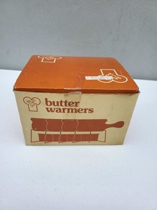 Vintage The Chef's Tools Butter Warmer 4-piece Set In Original Box early 1980's 
