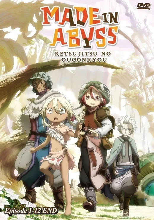 DVD ANIME MADE IN ABYSS: RETSUJITSU NO OUGONKYOU SEA 2 VOL.1-12 END ENGLISH  SUBS