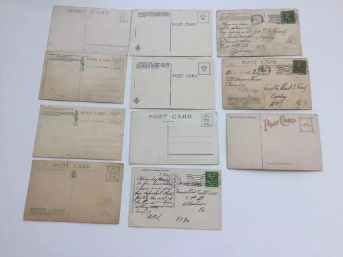 LOTE 11 postales vintage Philadelphia PA 1916 Liberty Bell Fairmount Park Penn - Imagen 8 de 8