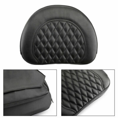 Sissy Bar Upright Pad Sissybar For Touring Road Guilds FLTR Road King Black