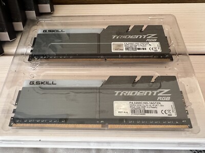 G.Skill Trident Z RGB DDR4-3200 2x8GB (16gb) F4-3200C16D-16GTZR