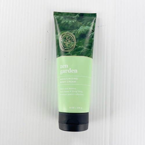 Bath & Body Works Aromatherapie Zen Garten feuchtigkeitsspendende Körpercreme 8 Oz.