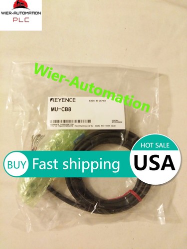NEW KEYENCE MU-CB8 SENSOR-TO-CONTROLLER CABLE PLC AUTOMATION