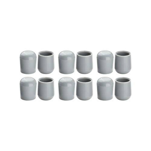 12Pcs Heavy-Duty Kunststoff Stuhl Endkappen Runde Klappstuhl Bein Covers,Protect - Bild 57 von 61